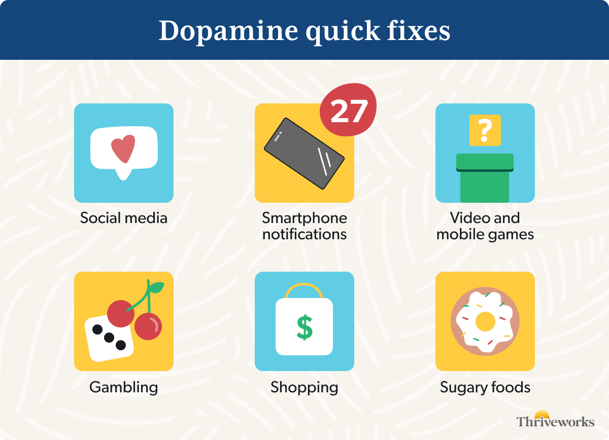 Dopamine detox: quick triggers for dopamine release